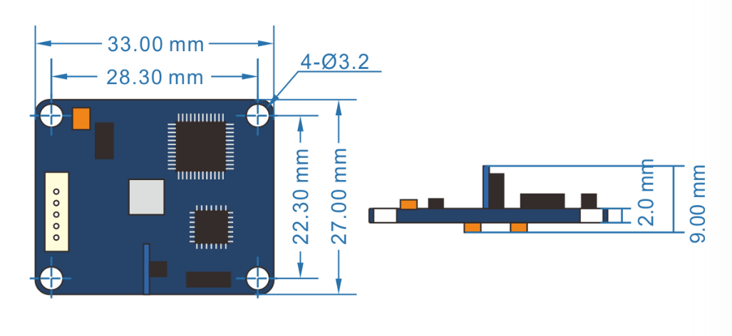 Product Dimension Drawing