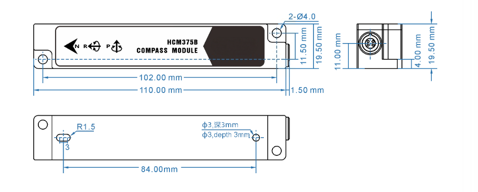Product Dimension Drawing