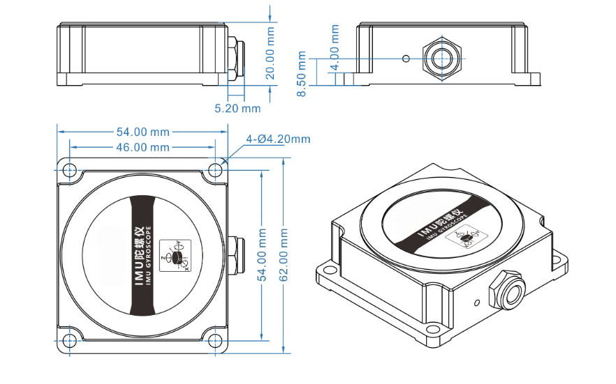 Product Dimension Drawing