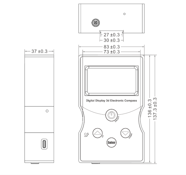 Product Dimension Drawing